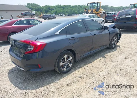 2019 Honda Civic Lx from USA, damaged, VIN 19XFC2F65KE023339